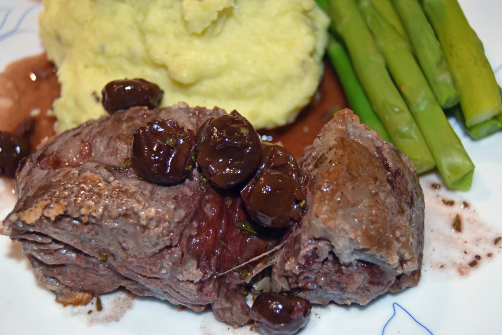 Image showcasing Dinner for Cherry Lovers – Filet Mignon with Cherry Steak Sauce | Why ...